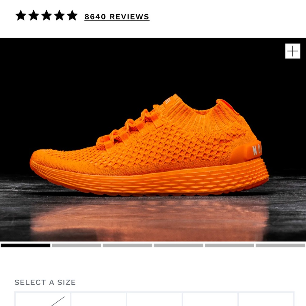 Reflective Knit Runner - Women’s - Neon Orange